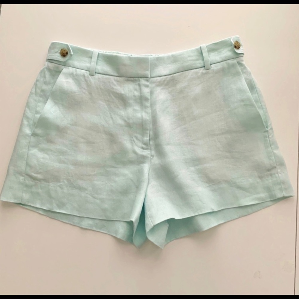 JCREW linen shorts size 4